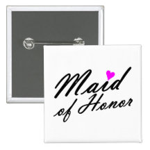 Maid Of Honour Button