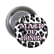 Maid of Honour Button