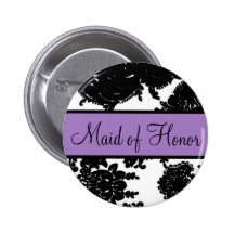 Maid of Honour Buttons