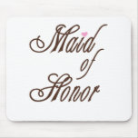 Maid of Honour Classy Browns Mouse Pad