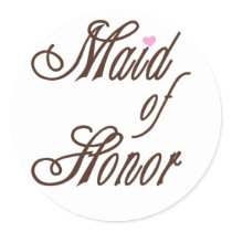 Maid of Honour Classy Browns