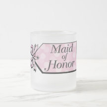 Maid of Honour Coffee Mugs