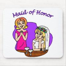 Maid of Honour I Mousepads