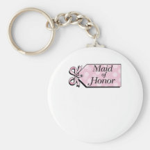 Maid of Honour Keychain
