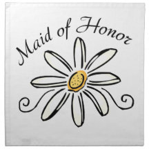 Maid of Honour Napkins