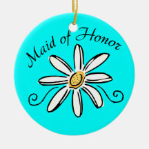 Maid of Honour Ornaments
