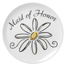 Maid of Honour Party Plates