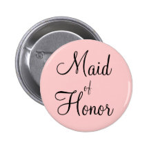 Maid of Honour Pins