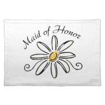Maid of Honour Placemats