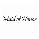 Maid of Honour Post Cards