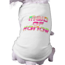 Maid of Honour Shirt Doggie T-shirt