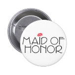 Maid of Honour Smooch Buttons