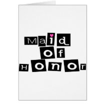 Maid of Honour (Sq Blk)