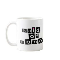 Maid of Honour (Sq Blk) Coffee Mug