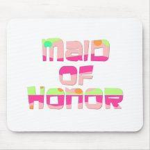 Maid of Honour Tees and Gifts Mouse Pad