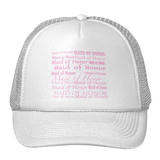 Maid of honour trucker hats