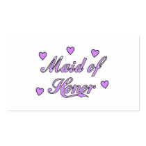 Maid of Honour Wedding Hearts