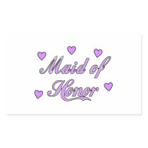 Maid of Honour Wedding Hearts