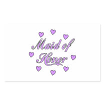 Maid of Honour Wedding Hearts