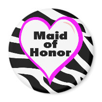 Maid Of Honour (Zebra Stripes)