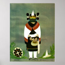 "Maiden" kachina print
