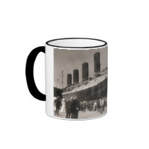 Maiden Voyage of RMS Lusitania, 13 Septemeber 1907 Coffee Mugs