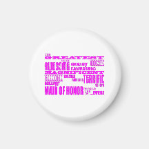 Maids of Honour Fun Gifts : Greatest Maid of Honou Fridge Magnets