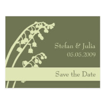 Maigloeckchen • Save the Date Postkarte Post Cards