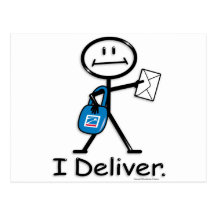 Mail Carrier Postcards