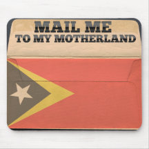 Mail me to East Timor Mouse Pad