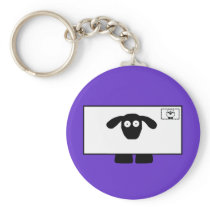 Mail Order Sheep Keychain