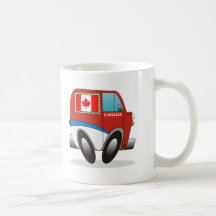 Mail Truck Canada Coffee Mug