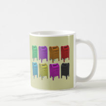 Mailbox POPART Gifts for Postal Workers Mug