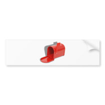 MailboxOpen051409shadows Bumper Sticker