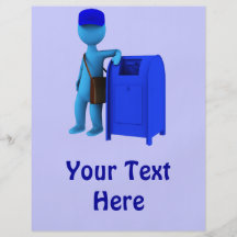 Mailman Full Color Flyer