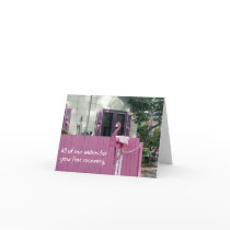 Mailman Get Well Greeting Card