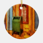 Mailman - No Parking Christmas Tree Ornament