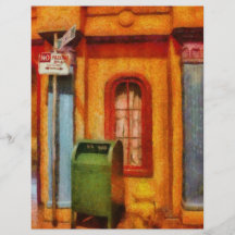 Mailman - No Parking Flyer Design