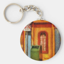Mailman - No Parking Keychain