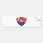 mailman postal worker delivery man bumper sticker