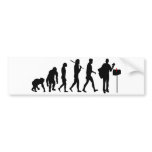 Mailman postman courier service gifts bumper stickers