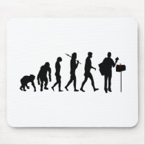 Mailman postman courier service gifts mouse mats