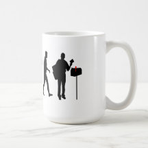 Mailman postman courier service gifts mugs