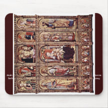 Main Altar Of The Cathedral Of Ascoli Polyptych Mouse Pad