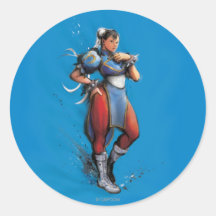 Main de Chun-Li sur la hanche Autocollants