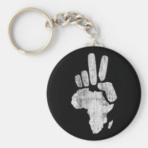 main de paix du Darfour Afrique Porte-clefs