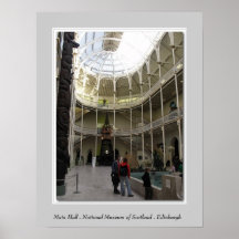 Main Hall - National Museum of Scotland - Edinburg Print