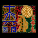 Main Reiki  Healing Symbols posters