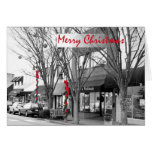 Main Street Christmas Greeting Card