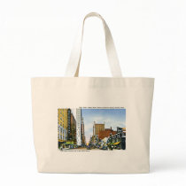 Main Street, Houston, Texas Tote Bags
